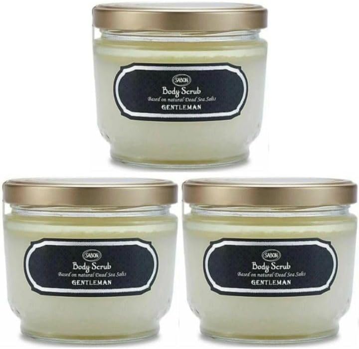 新品未開封SABON Gentleman 600g スプーン付き　ジェントルマン 数量限定】 SABON ボディスクラブ ジェントルマン 600g スプーン付き